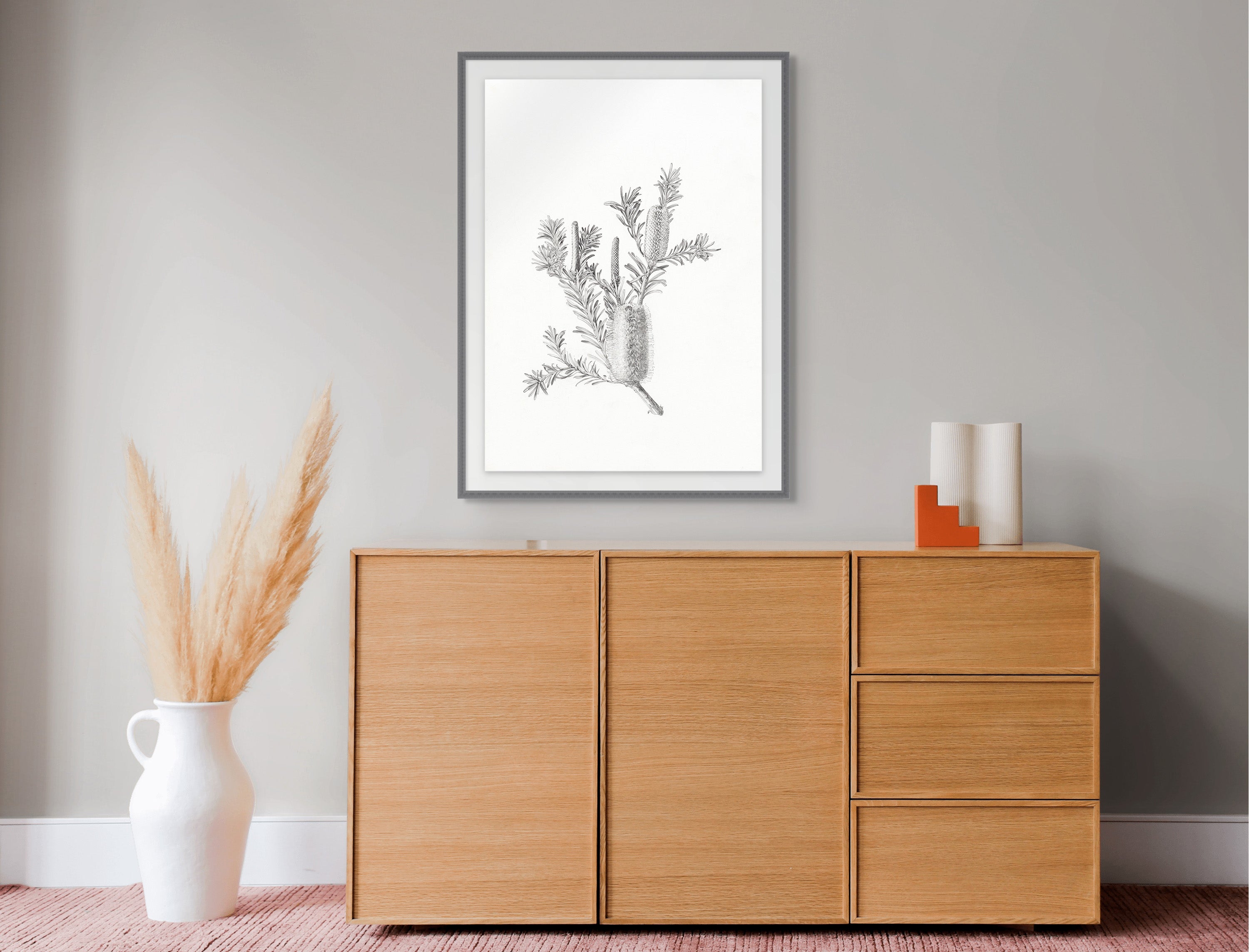 Banksia marginata by Lynne Uptin