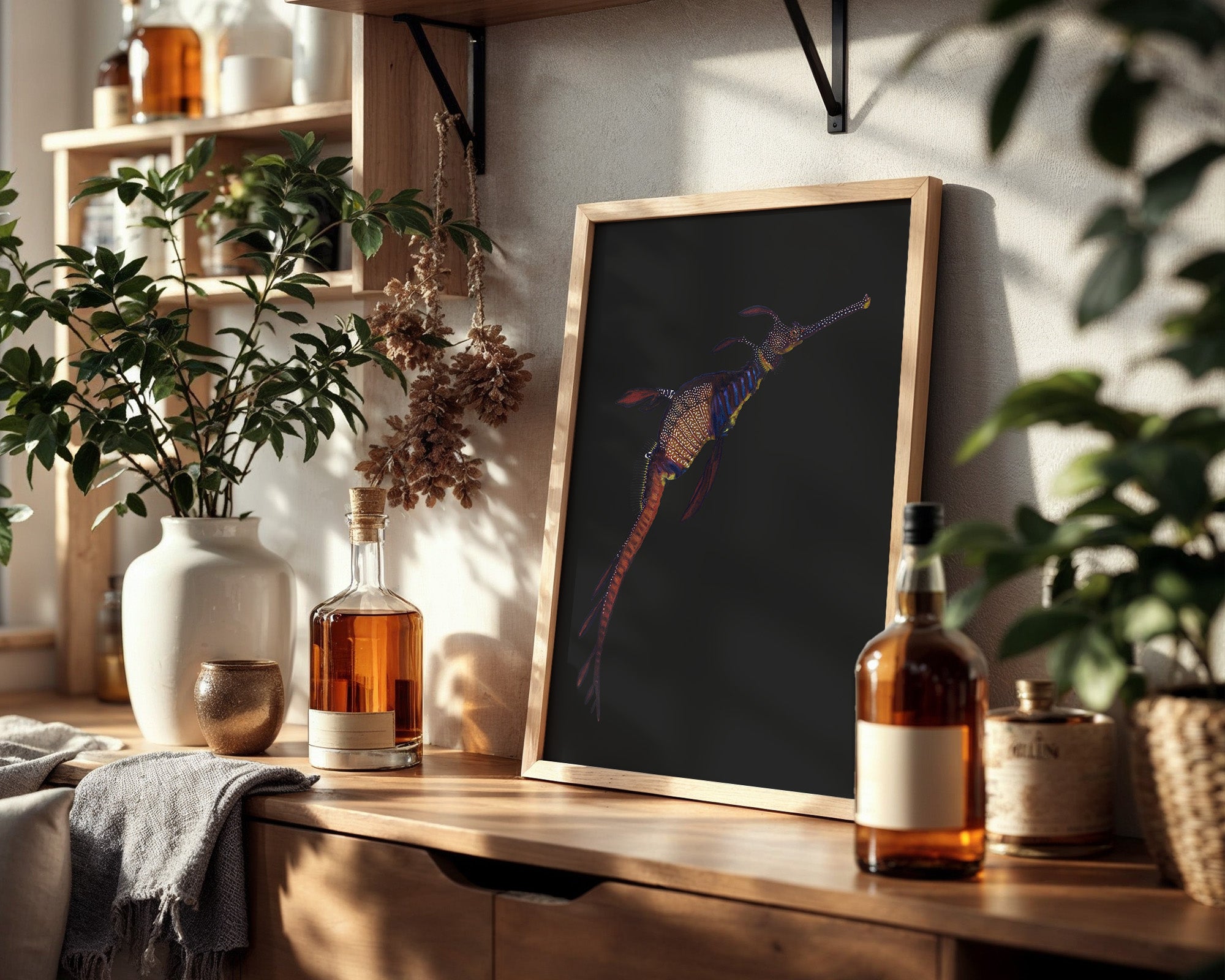 Weedy Seadragon 3 - "Beauty Beneath" by Tasha Waller
