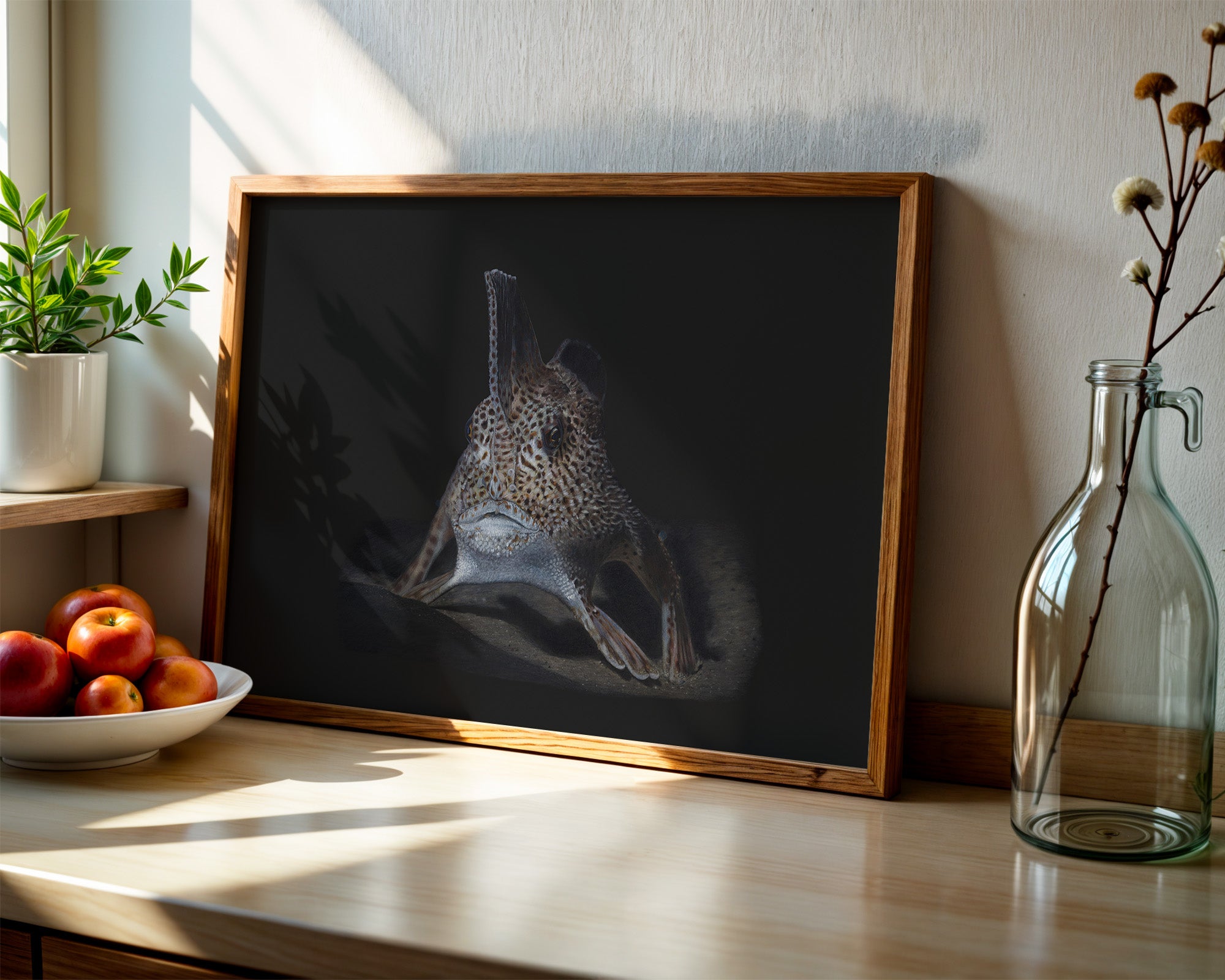 Spotted Handfish 2 "Endangered" by Tasha Waller