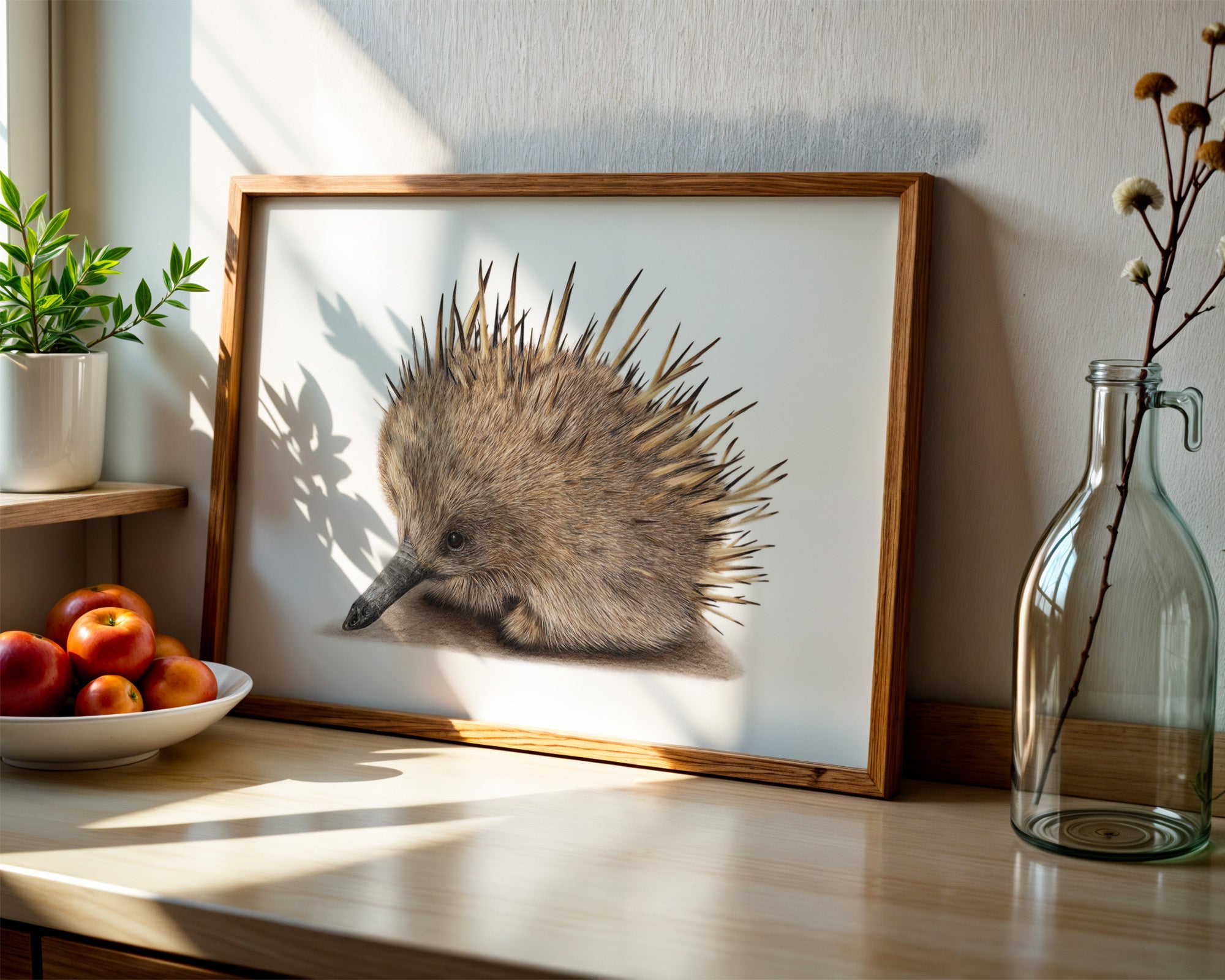 Echidna "Puggle" by Tasha Waller
