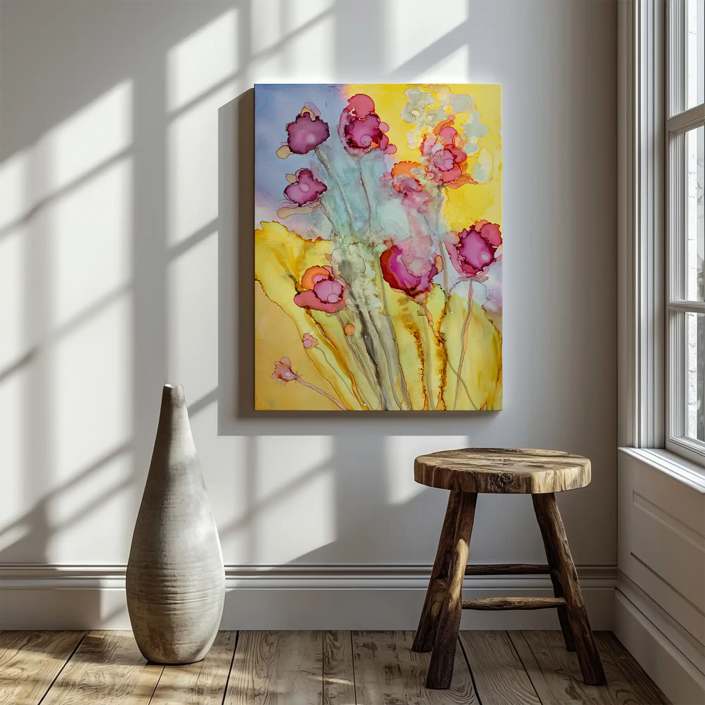 Petal Faces  By Anna Abell