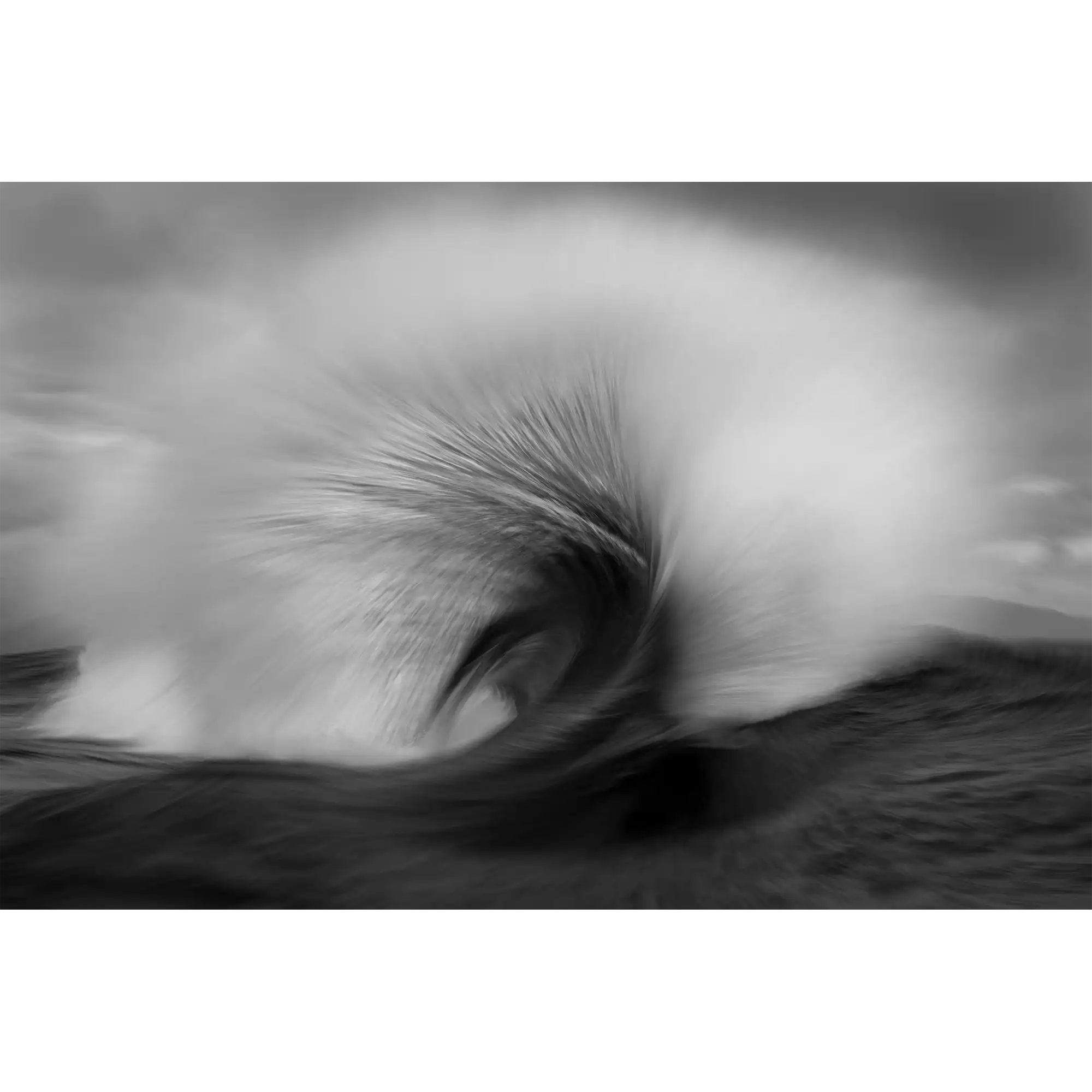 Spiral - Black and White by Nick Nairn-Smith