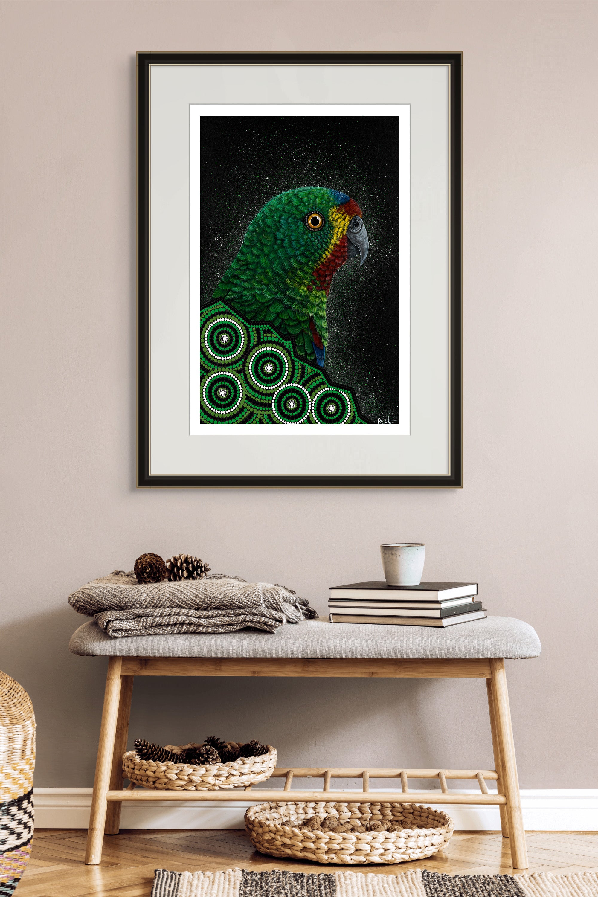 Swift Parrot by Reuben Oates