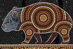 Wombat - Vibrant Earth by Reuben Oates
