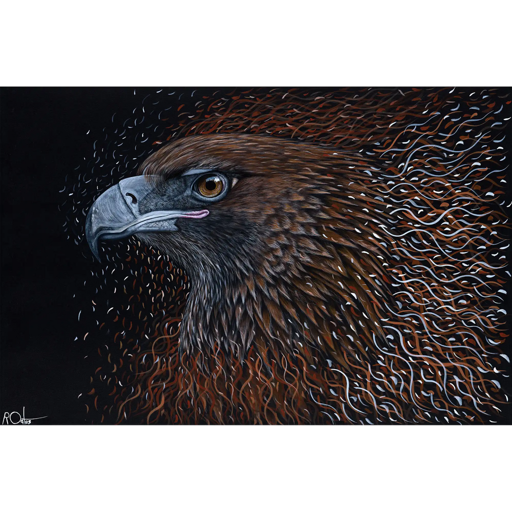 Wedge Tailed Eagle - Born Again by Reuben Oates