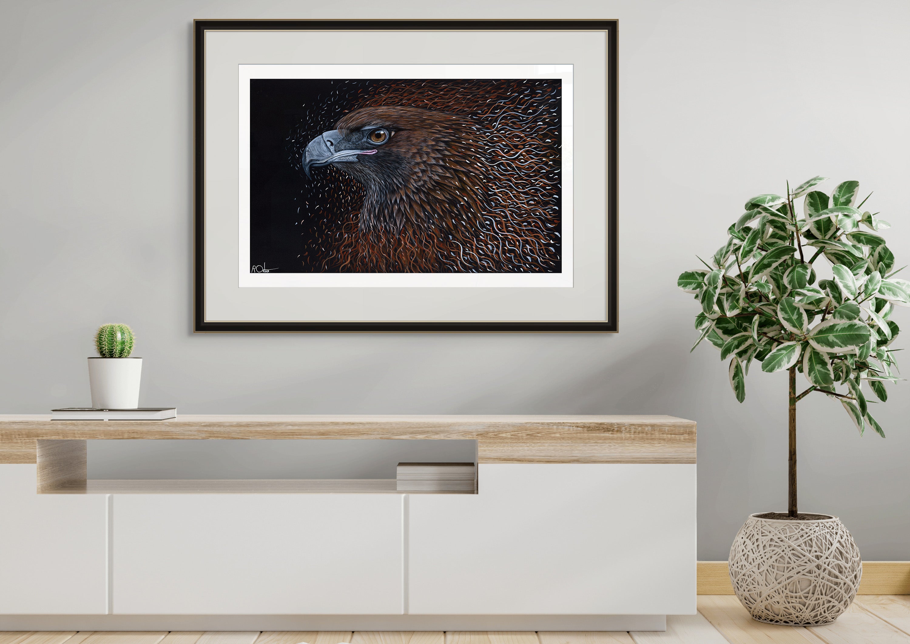 Wedge Tailed Eagle - Born Again by Reuben Oates
