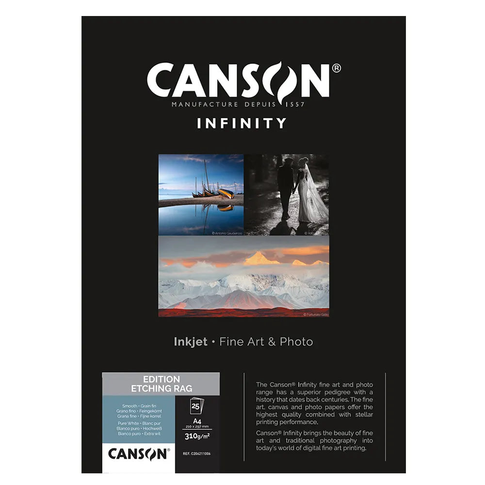 Canson Rag Edition Etching Rag II 310gsm