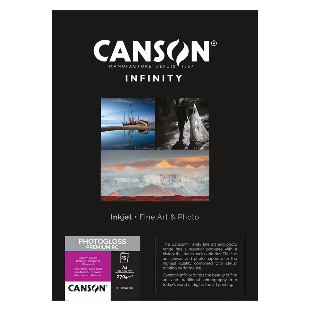 Canson PhotoGloss Premium RC 270gsm