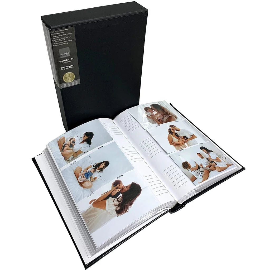 Regal Black Slip-in Photo Album