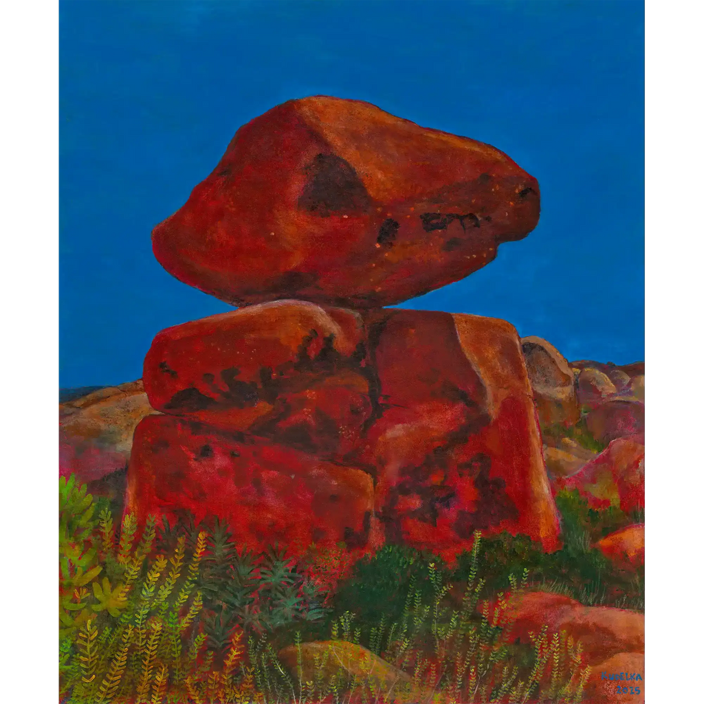 Rocking Stone by Jon Kudelka