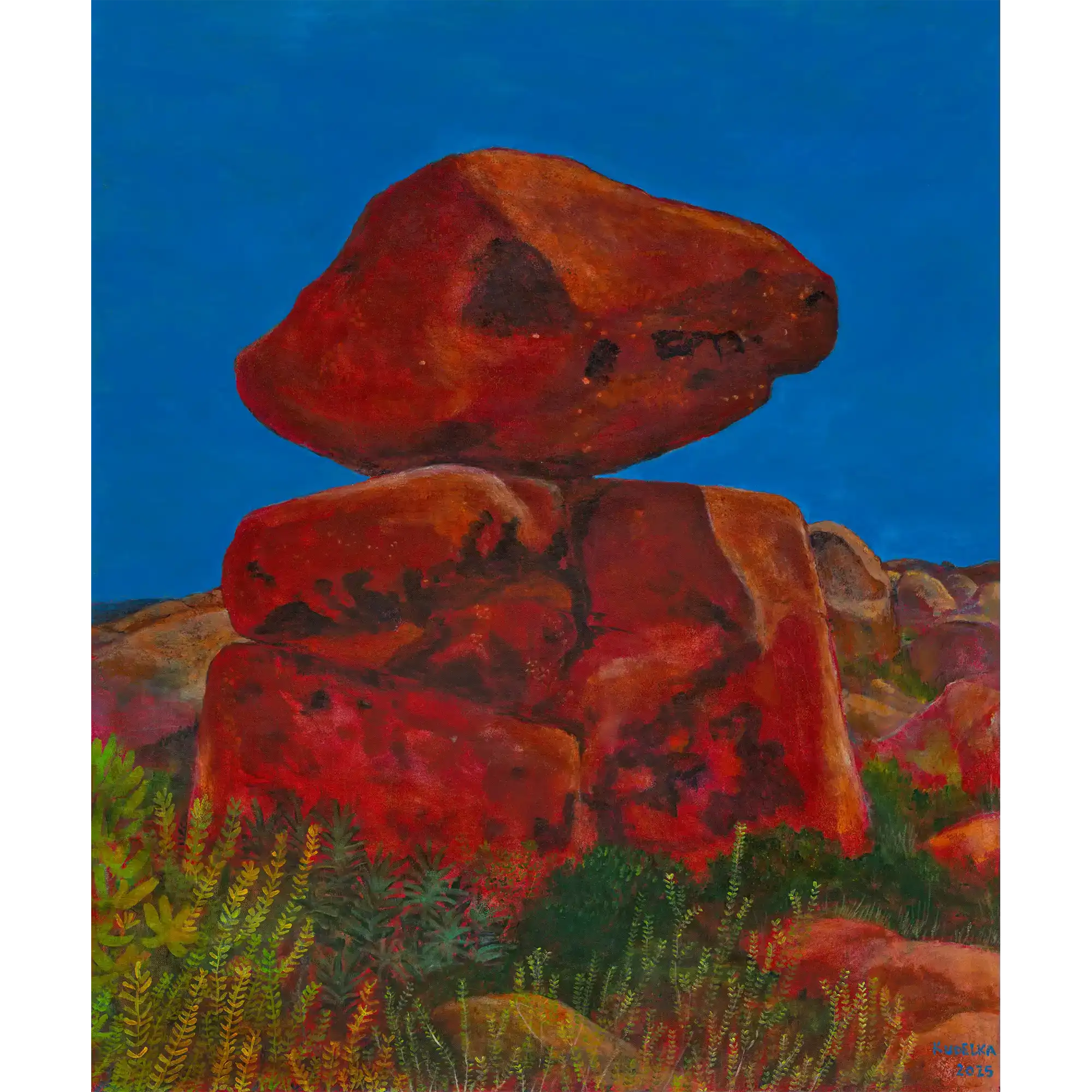Rocking Stone by Jon Kudelka