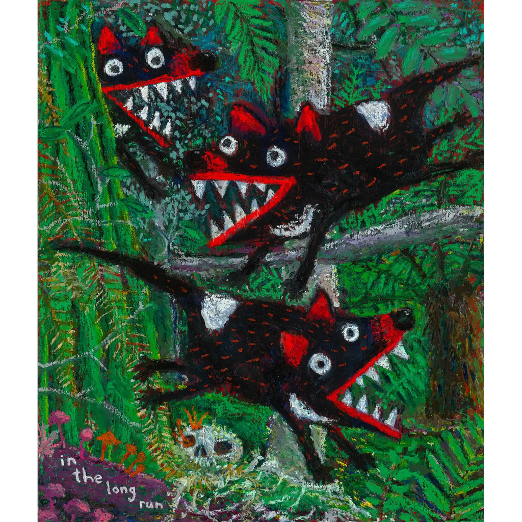 The Boneyard triptych by Jon Kudelka