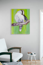 Kookaburra Preening by Laurence King