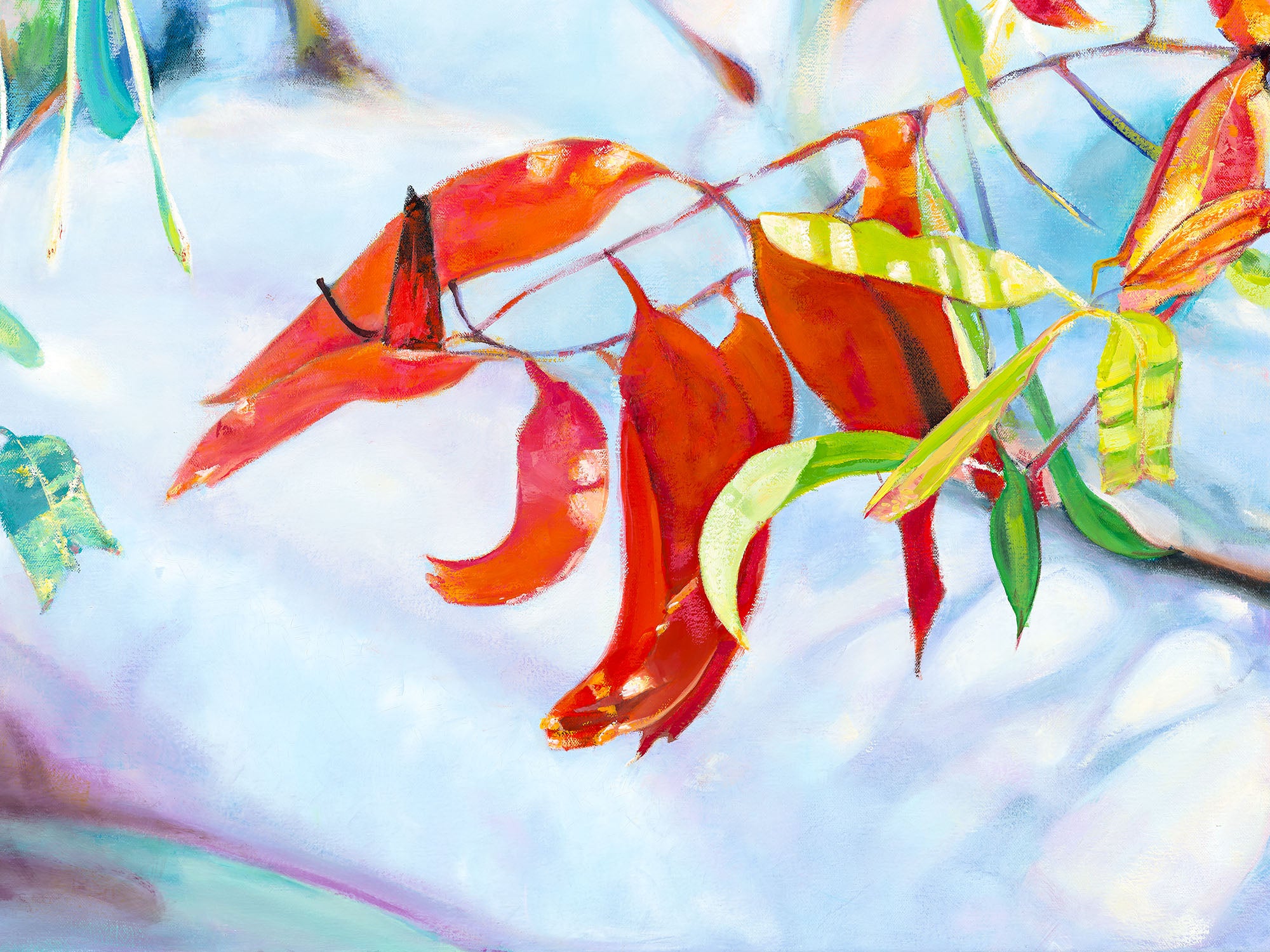 Red Leaves by Laurence King