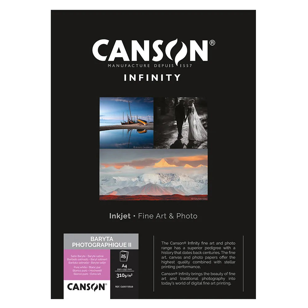 Canson Baryta Photographique II 310gsm