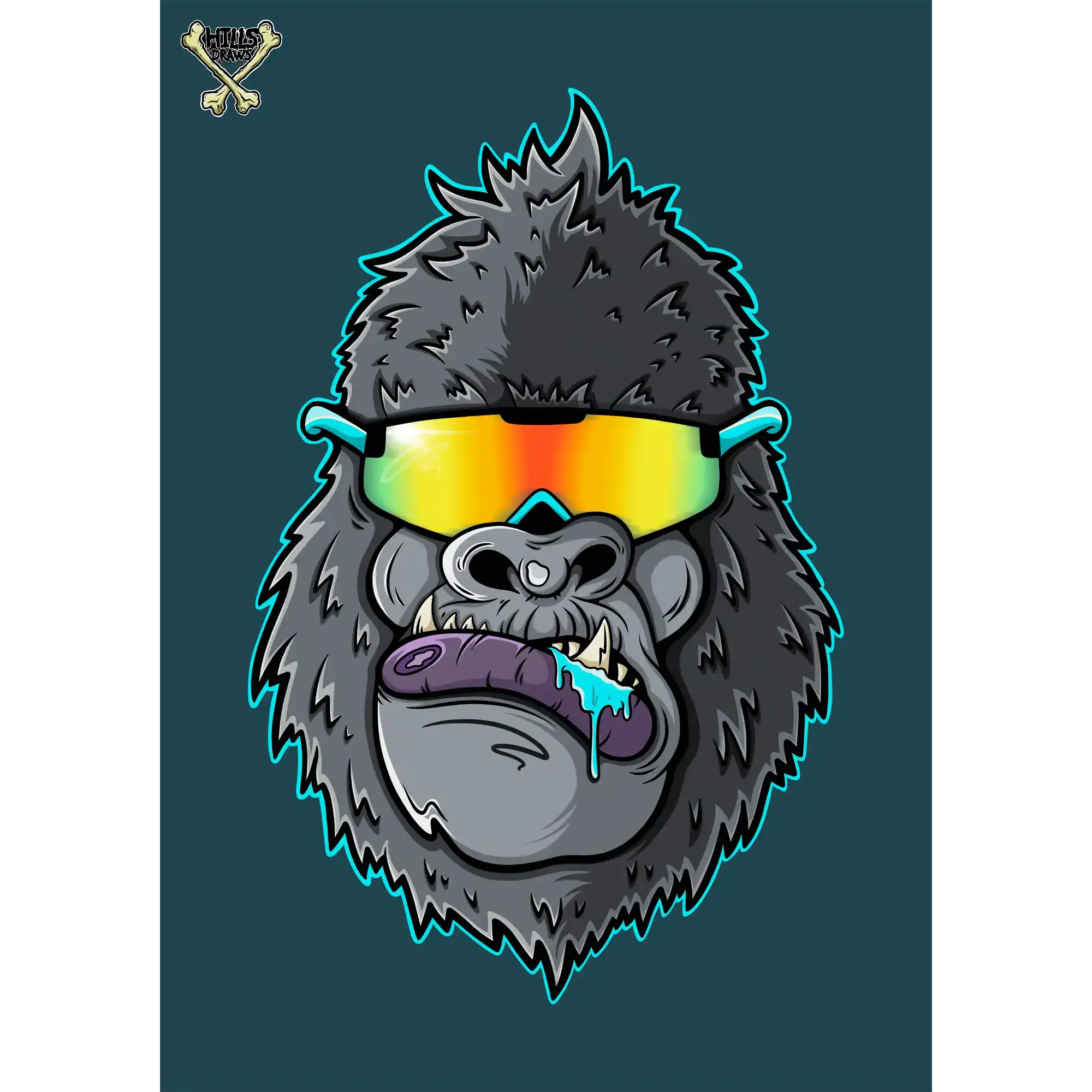 Gorilla By Nick Hills