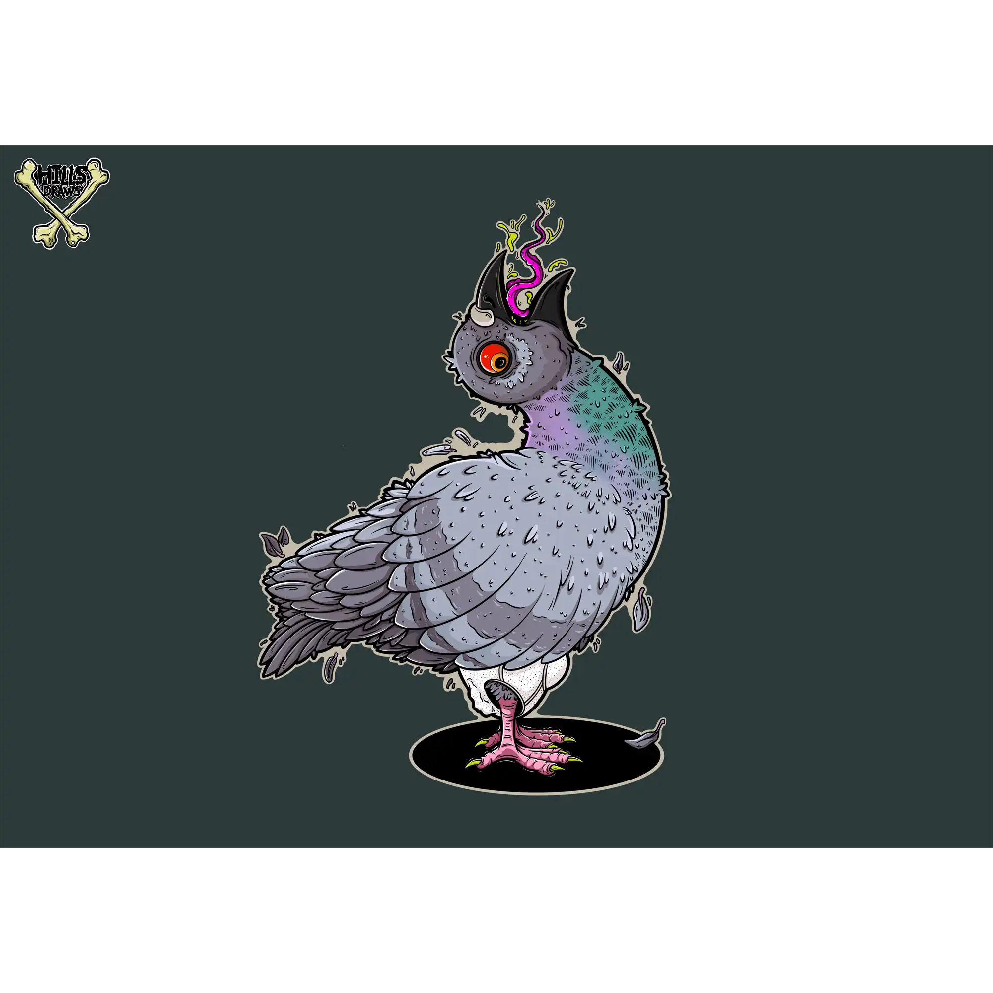 Pigeon By Nick Hills