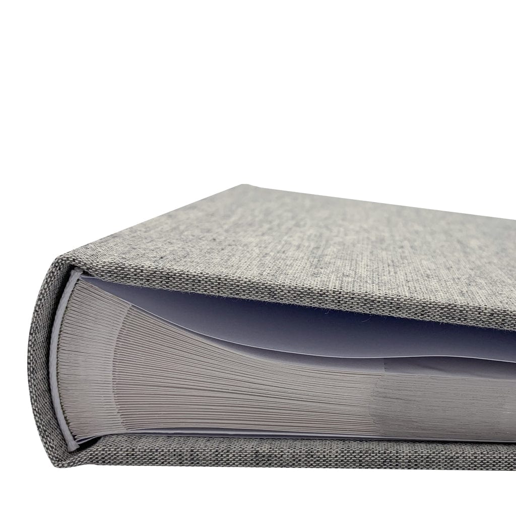 Plush Linen Slip-in Photo Album